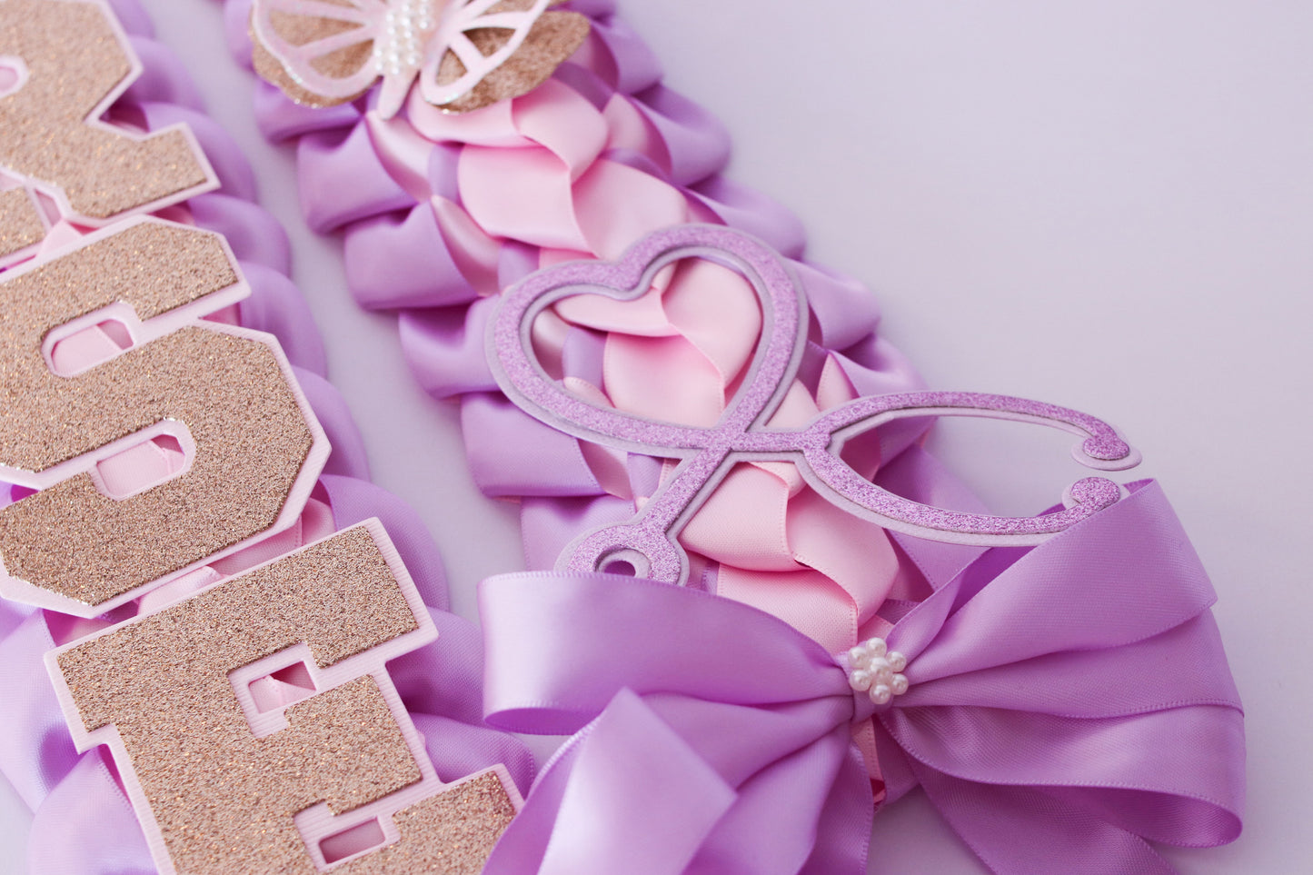 Three-Braid Ribbon Graduation Lei – Heroes in Scrubs Collection