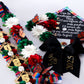 Mexican Heritage Graduation Cap Topper & Satin Ribbon Lei Bundle