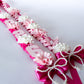 Azalea Bloom Graduation Ribbon Lei