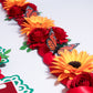 Mexican Flag Inspired Graduation Lei