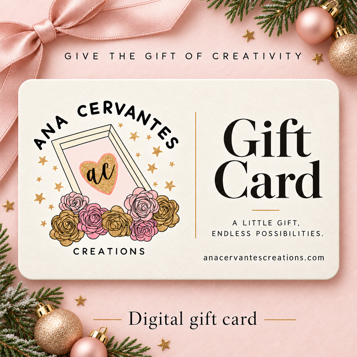 Gift Card - Ana Cervantes Creations