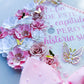 Pretty in Pink Graduation Cap Topper