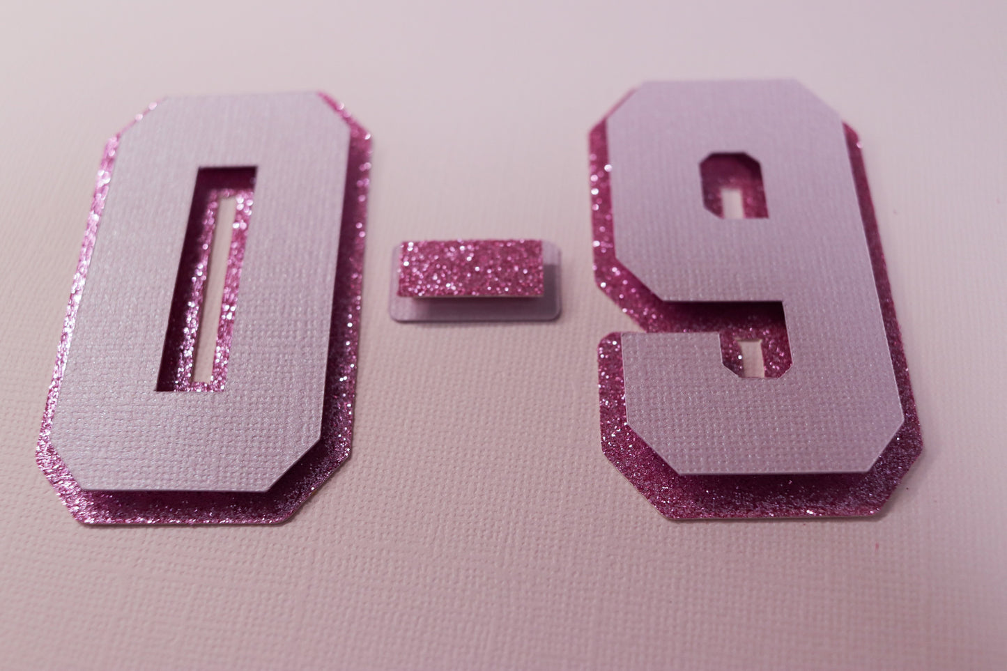 PREORDER MID MARCH - 2" Varsity Numbers 0–9 Bundle – Wooden Die Set