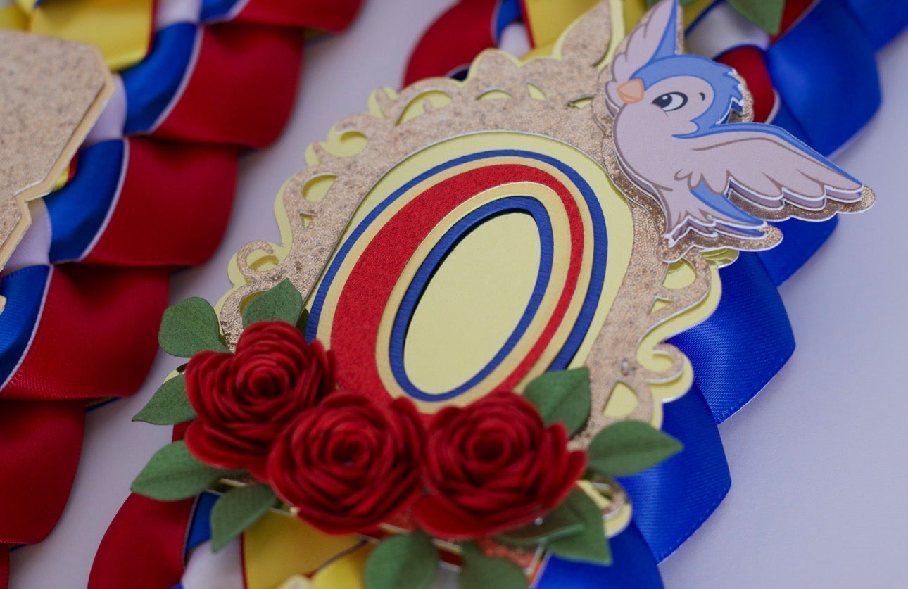 Princess Inspired Graduation Lei Ribbon - GRAD + 2026