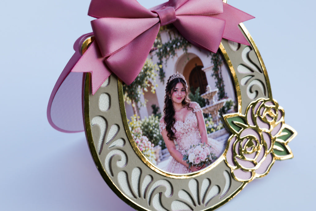 PREORDER - Hermoso Cariño Layered Invitation (Horse Shoe) – Wooden Die (MID-NOVEMBER)