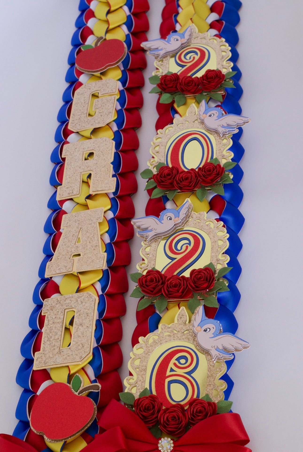Princess Inspired Graduation Lei Ribbon - GRAD + 2026