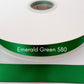 7/8” Double-Faced Satin Ribbon - 100 yards (Emerald)