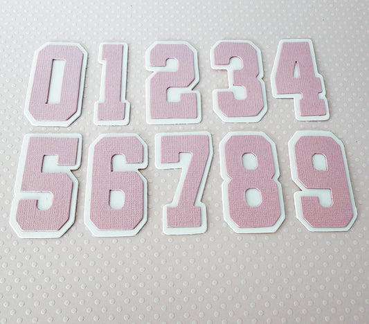 READY TO SHIP - 2" Varsity Numbers 0–9 Bundle – Wooden Die Set