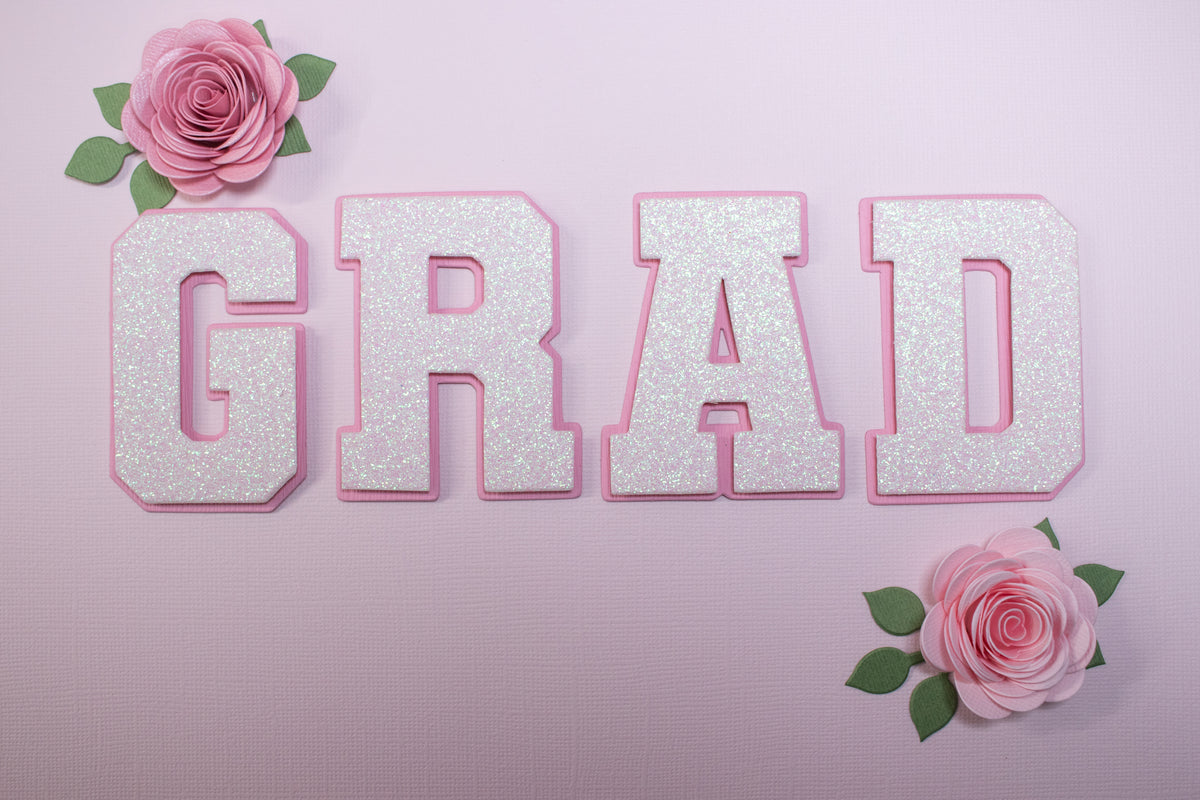 READY TO SHIP - GRAD Varsity  – Wooden Die Set