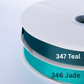7/8” Grossgrain Ribbon - 100 yards (Teals)