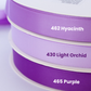 7/8” Grossgrain Ribbon - 100 yards (Purple)