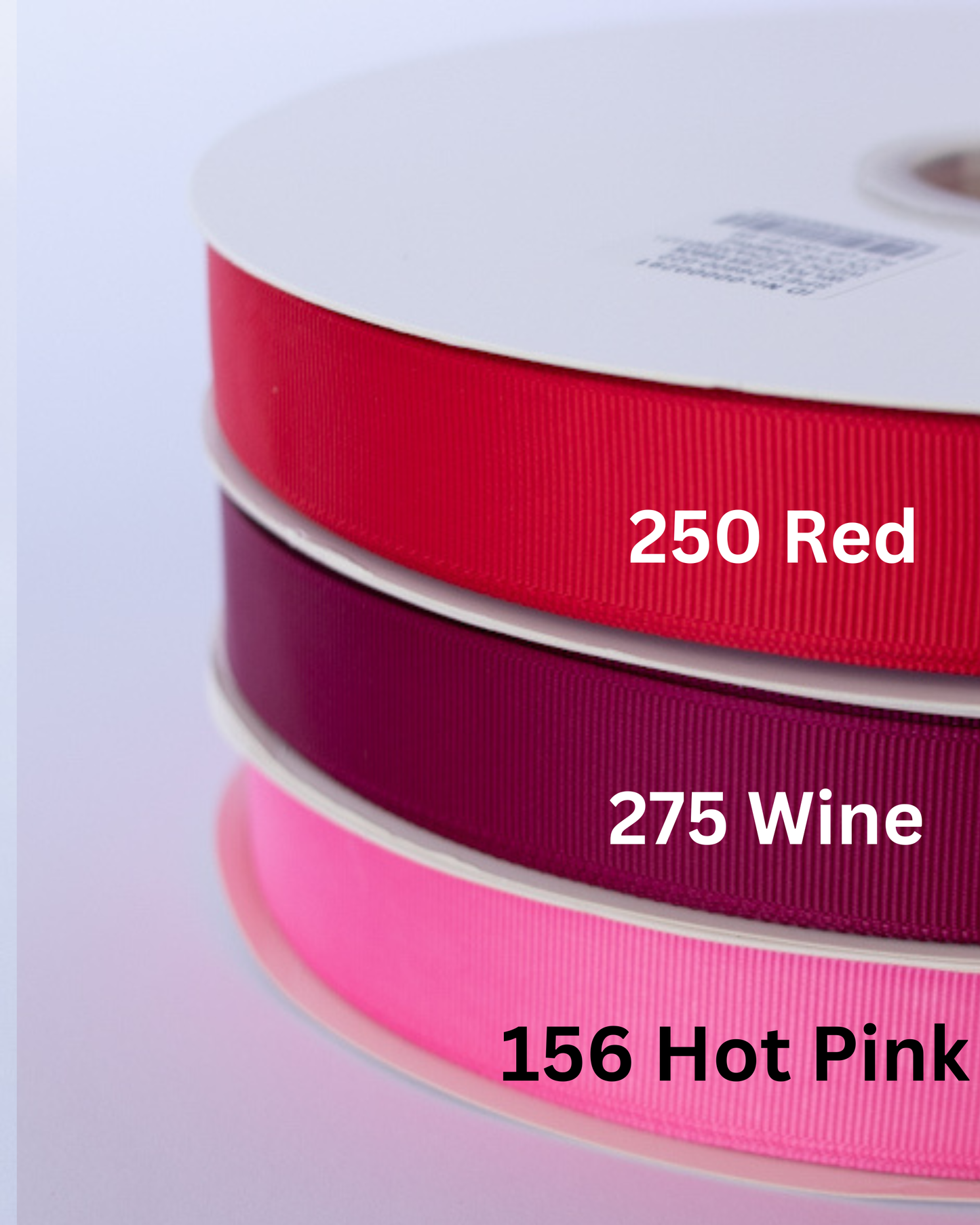 7/8” Grossgrain Ribbon - 100 yards (Valentines)