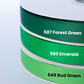 7/8” Grossgrain Ribbon - 100 yards (Greens)