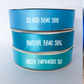 1.5” Satin Double-Faced Ribbon - 100 yards (Ocean Blues)