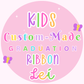 PRE-K & Kindergarten Custom-Made Ribbon Graduation Lei
