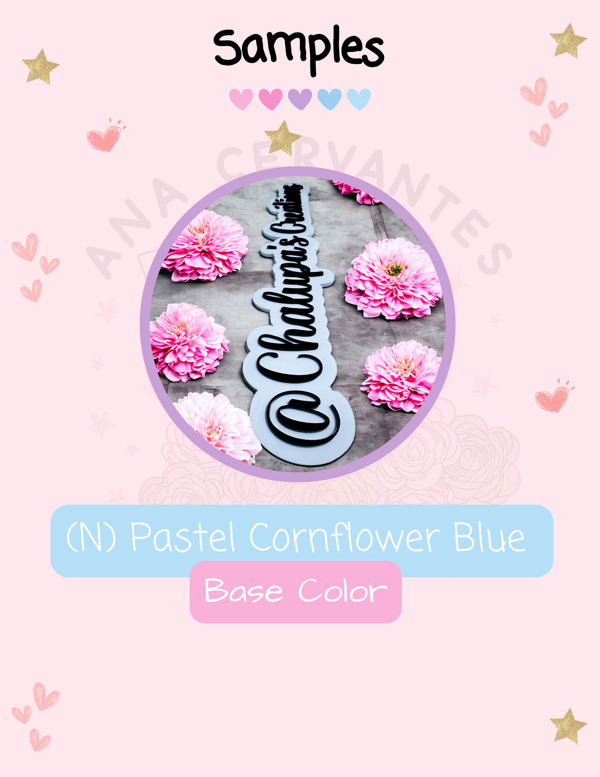 Custom 2-Layer Business Watermark / Name Plate