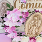 Recuerdos/Centros de Mesa para Primera Comunión Virgen de Guadalupe
